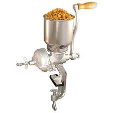 Corn Grain Mill with Large Hopper