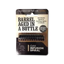 Medium Toast American Oak Spiral Bottle Size