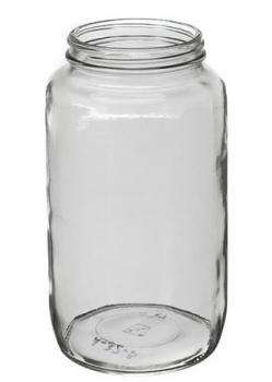 Glass Wide Mouth Gallon Jug 