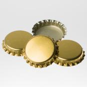 gold-beer-bottle-caps